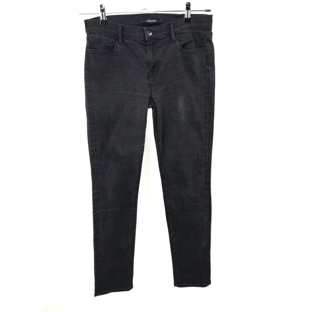 J Brand Black Vanity Skinny Leg Jeans Size 29 Stretch
